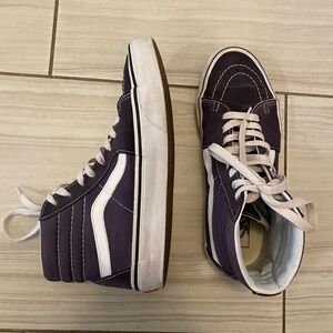 Purple High Top Vans